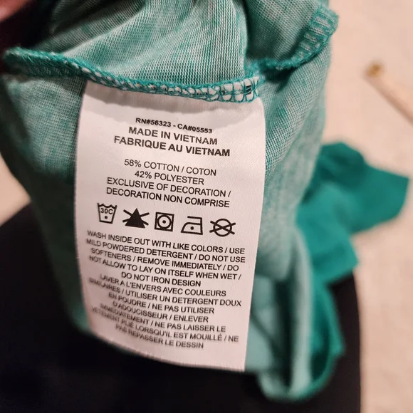 Women's Nike Teal T-Shirt - Picture 4 of 4